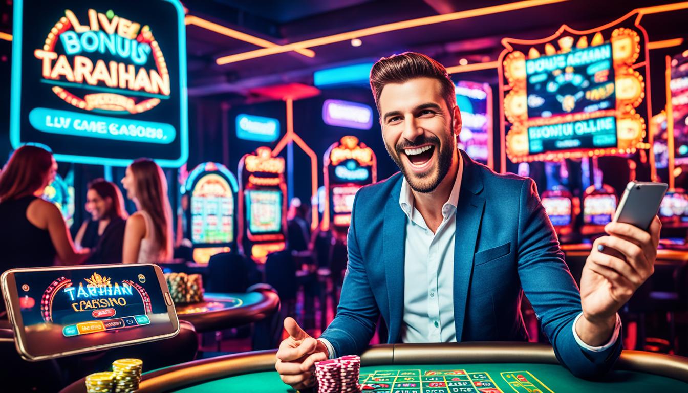 Klaim Bonus Taruhan Live Casino Online Anda Sekarang!