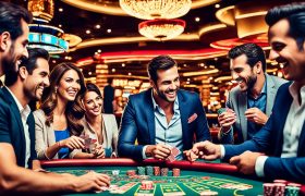 Permainan casino dengan live dealer