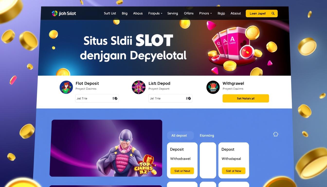 Situs Judi Slot Online dengan Deposit Cepat